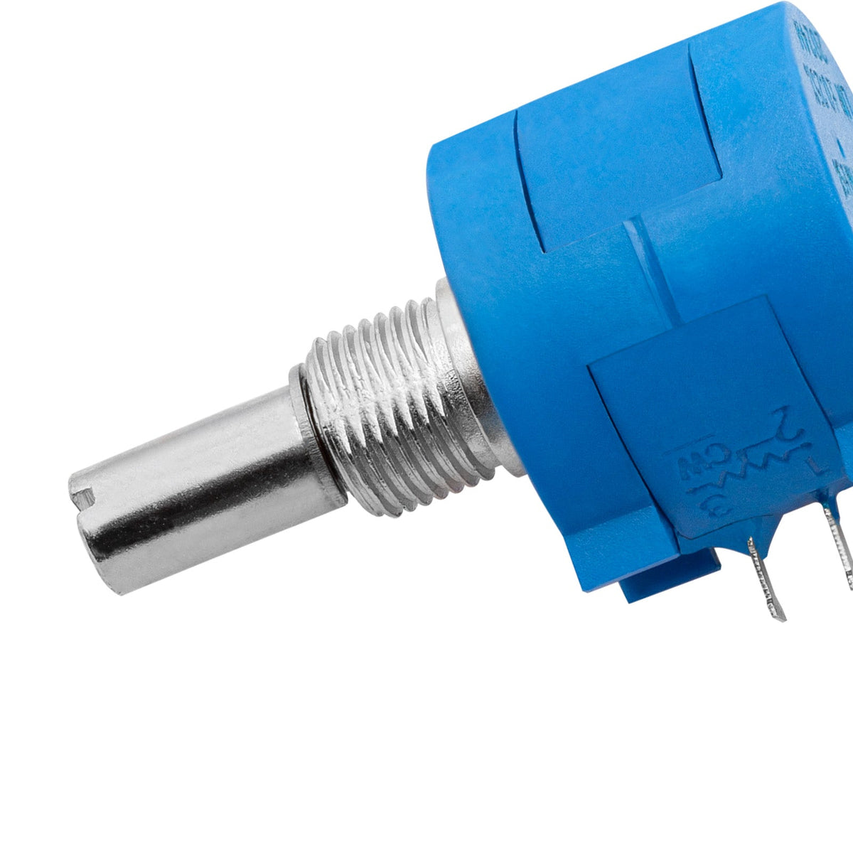 Multi-turn rotary potentiometer with protection resistor 3590S 10K Ohm