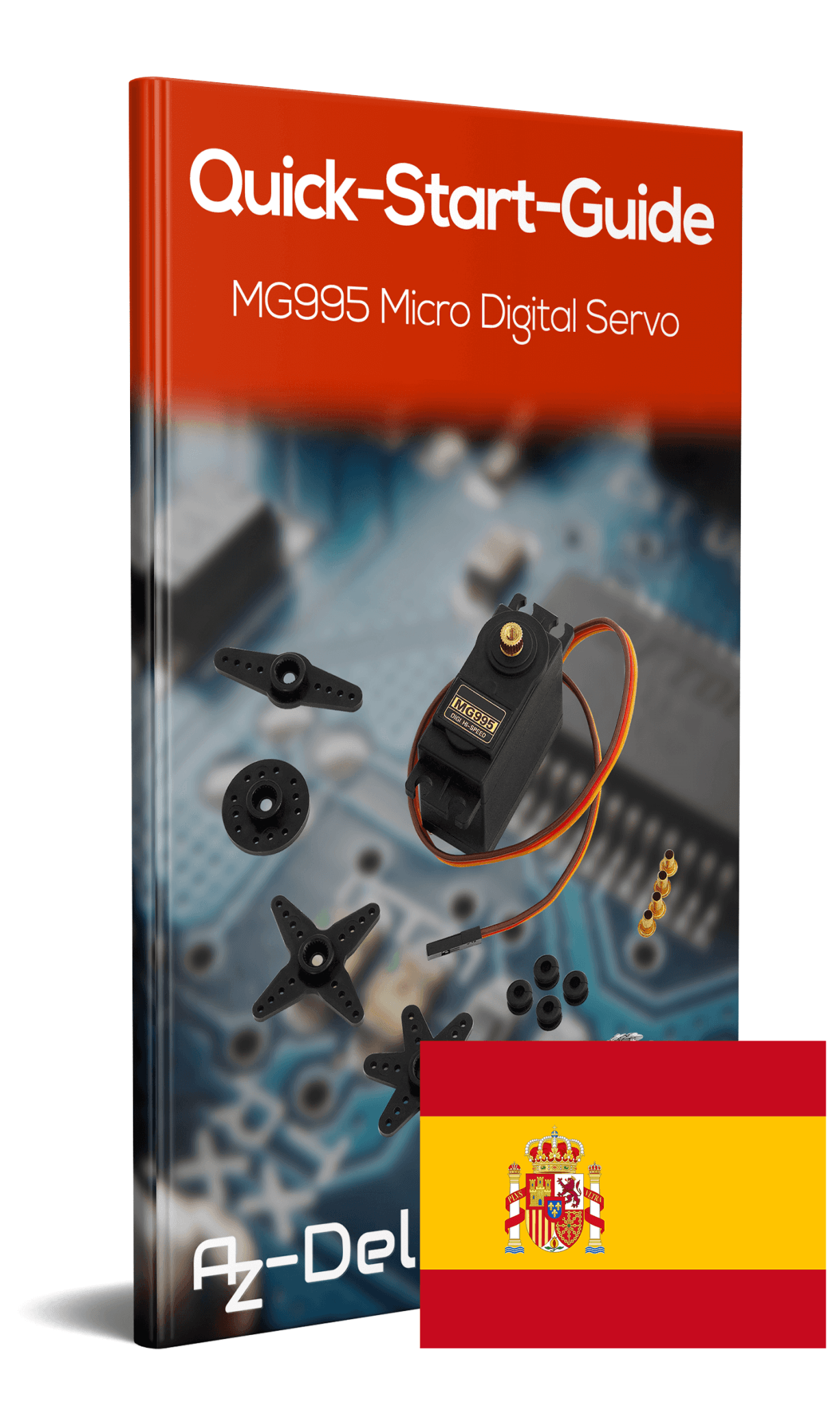 MG995 Micro Digital Servo Motor für RC Roboter Hubschrauber Flugzeug - AZ-Delivery