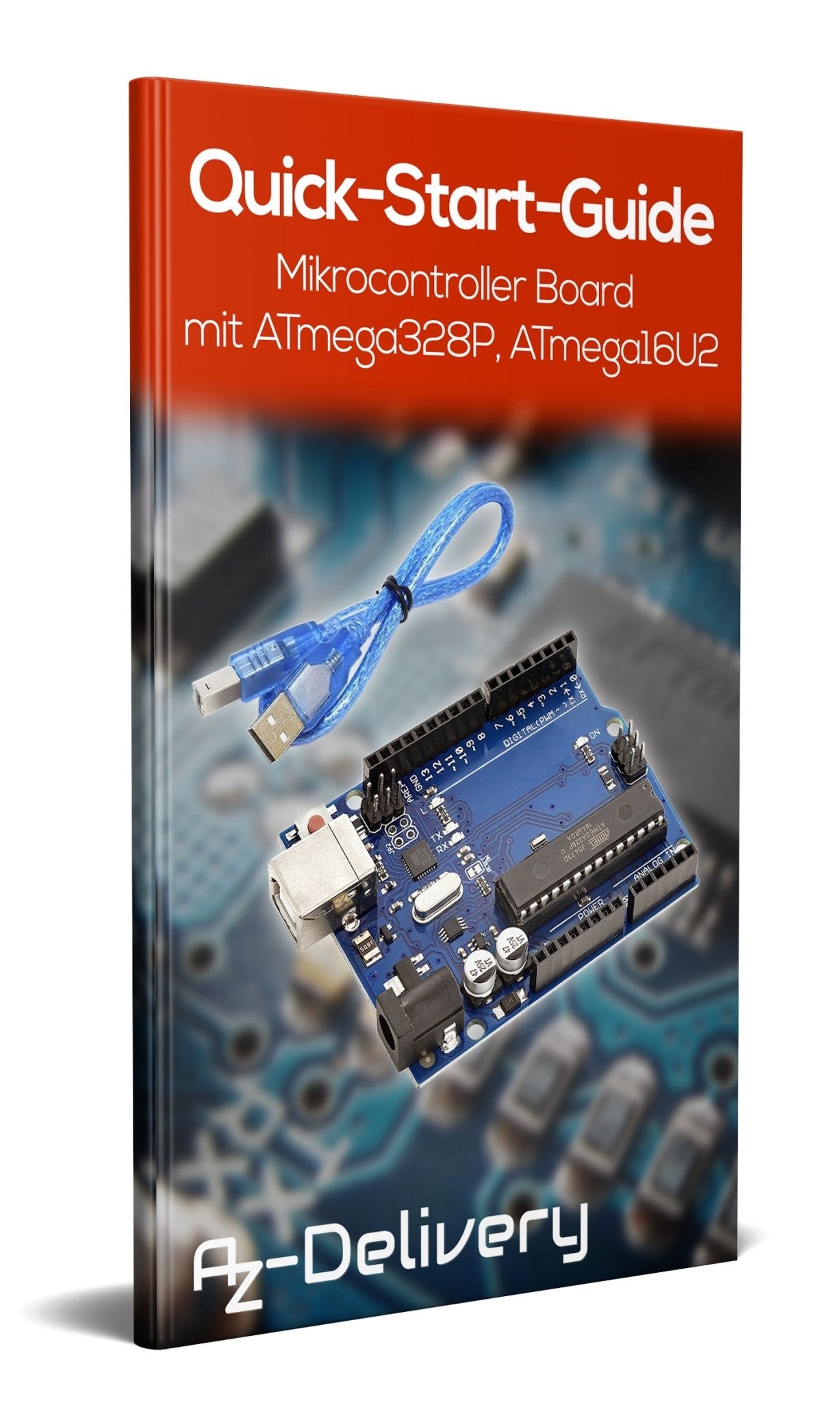 Mikrocontroller Board mit ATmega328P, ATmega16U2 - AZ-Delivery