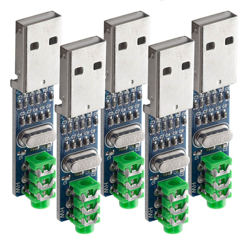 Mini PCM2704 USB Sound Map DAC Decoder Board DV 5V for Raspberry Pi