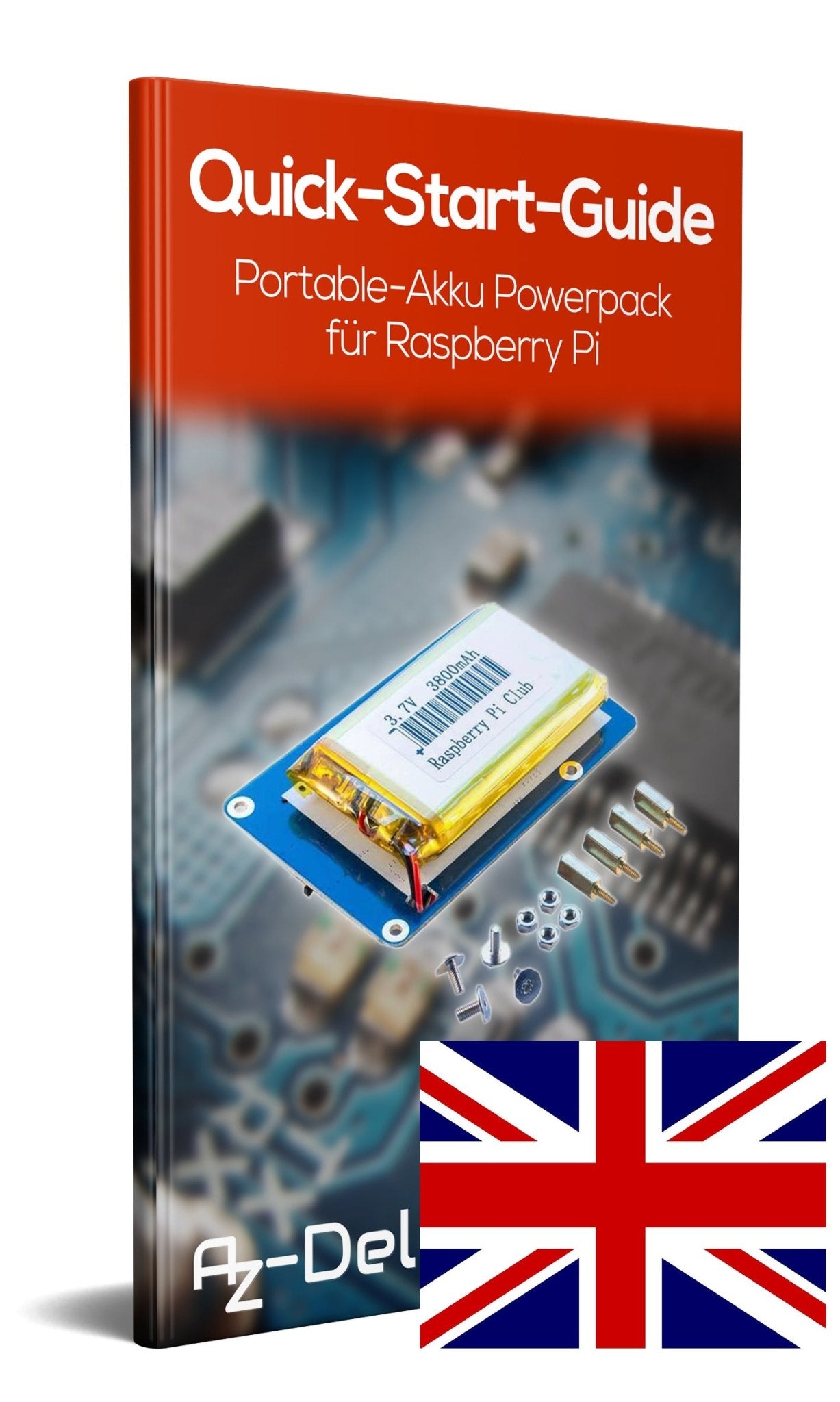 Portable-Akku Powerpack für Raspberry Pi - AZ-Delivery