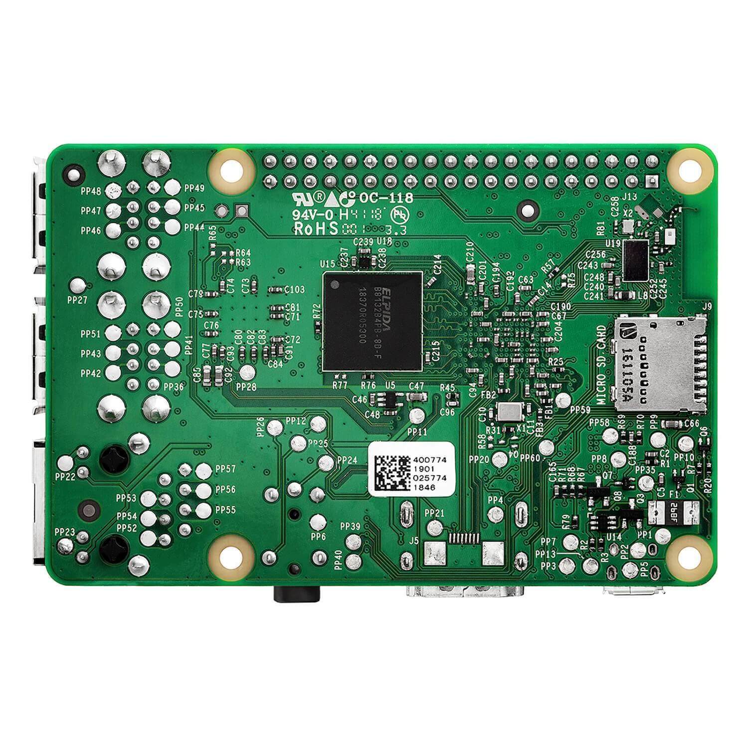 Raspberry Pi 3 Model B mit 1,2 GHz CPU und WiFi/BLE - AZ-Delivery