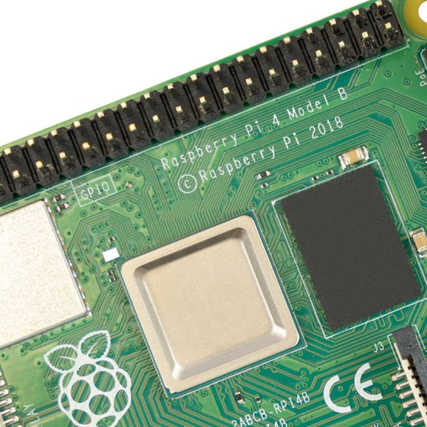 Raspberry Pi 4 B | 4GB RAM | Single Board Computer | 4x1.8 GHz CPU | W