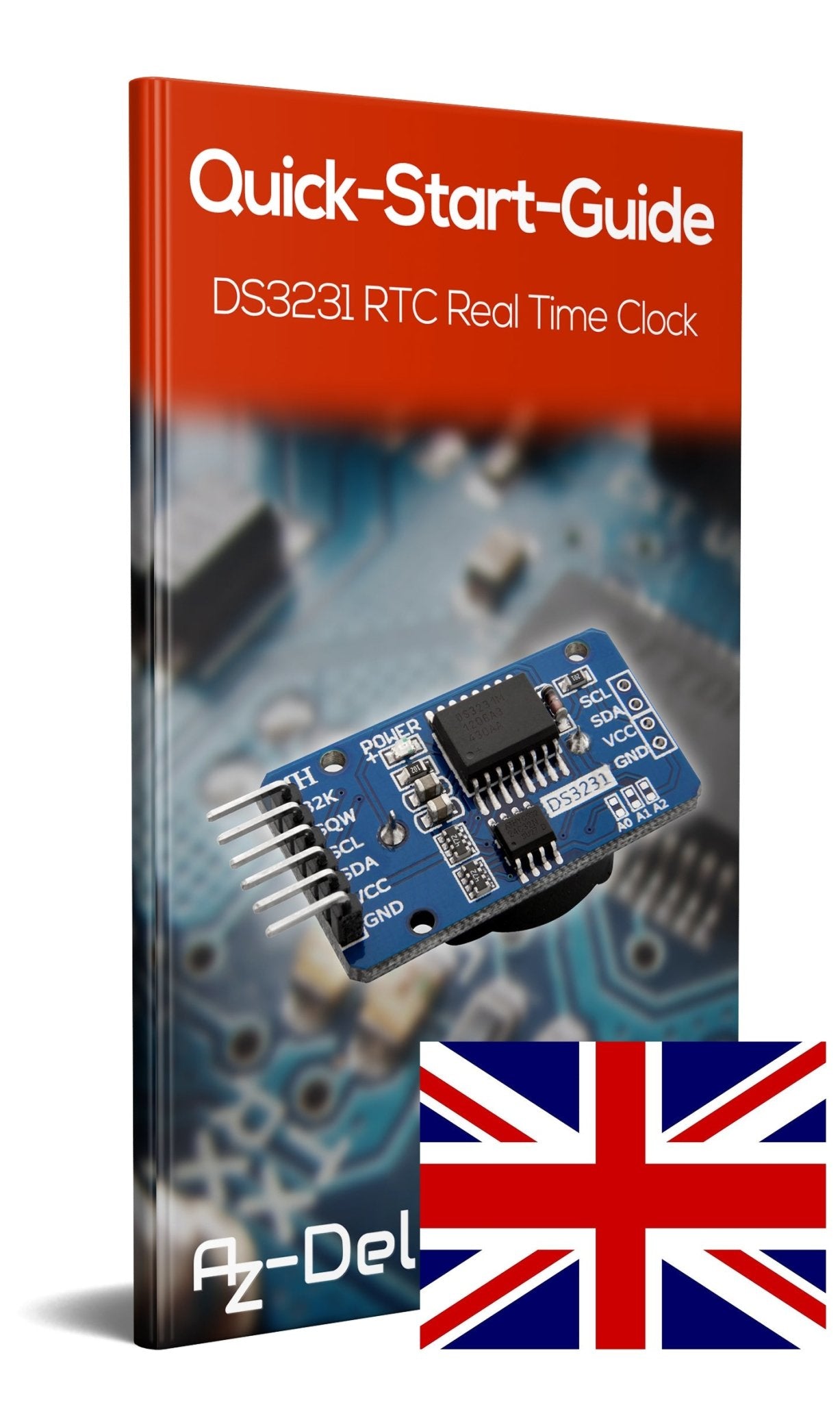Real Time Clock RTC DS3231 I2C Echtzeituhr - AZ-Delivery