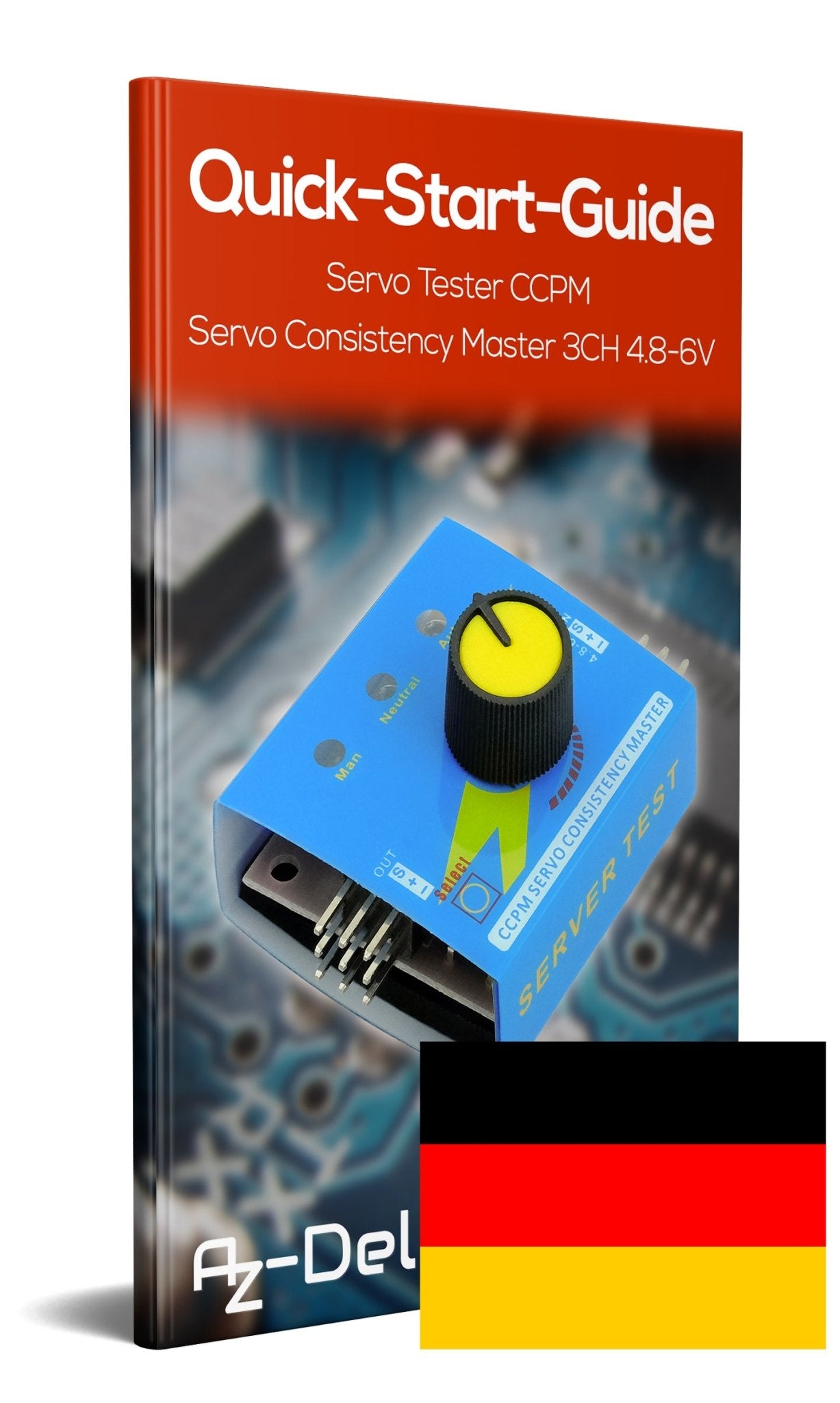 Servo Tester CCPM Servo Consistency Master 3ch 4.8-6V