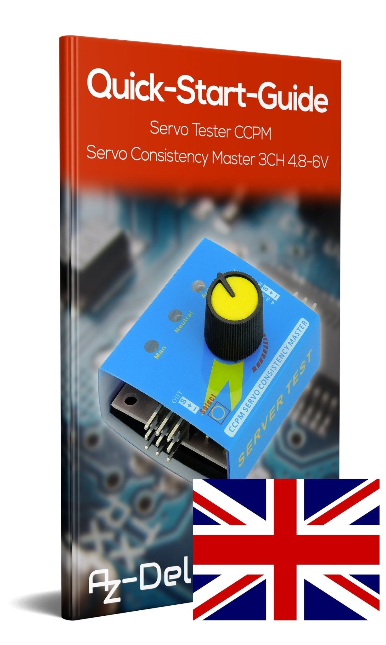 Servo Tester CCPM Servo Consistency Master 3CH 4.8-6V - AZ-Delivery