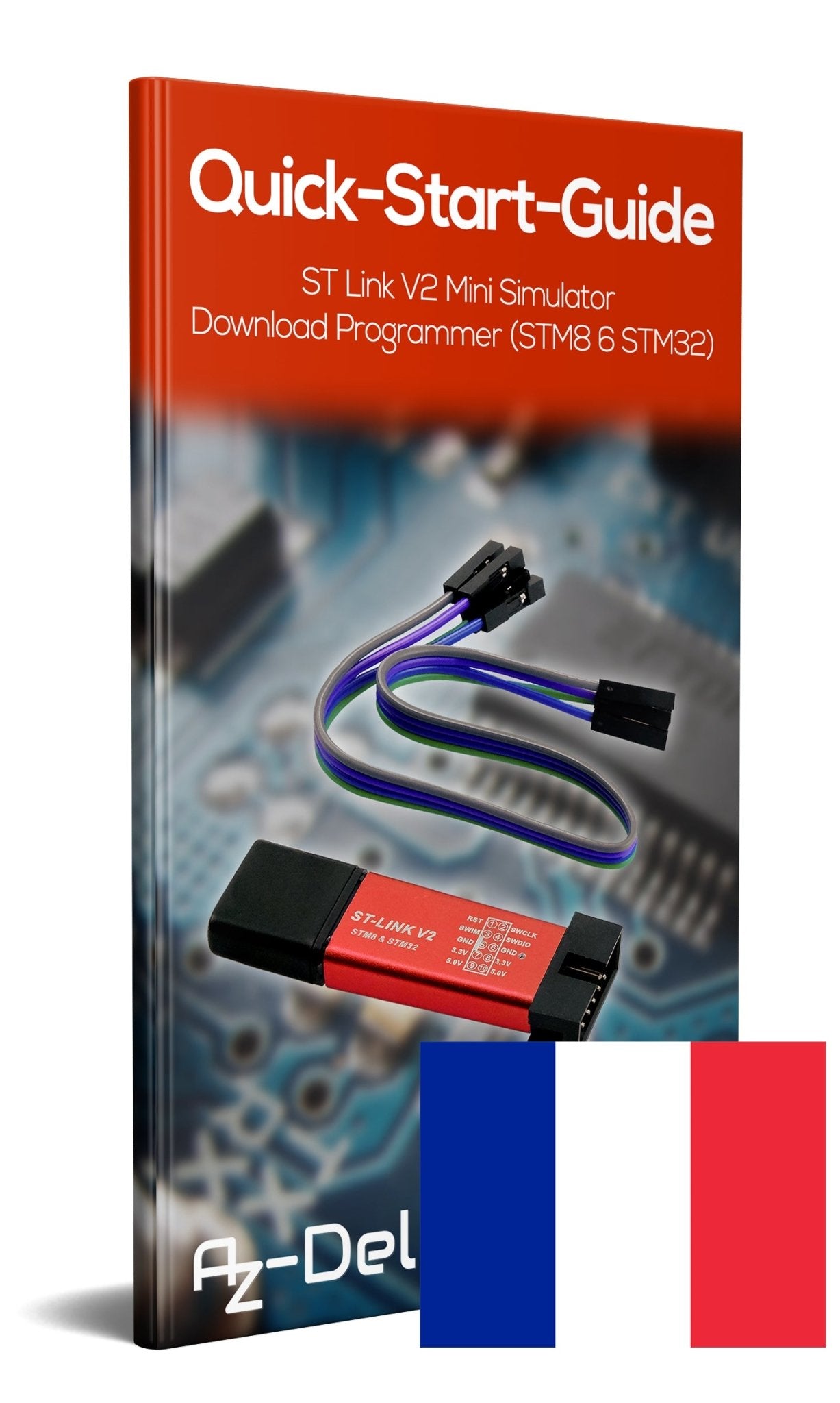 ST Link V2 Mini Simulator Download Programmer (STM8 6 STM32) - AZ-Delivery