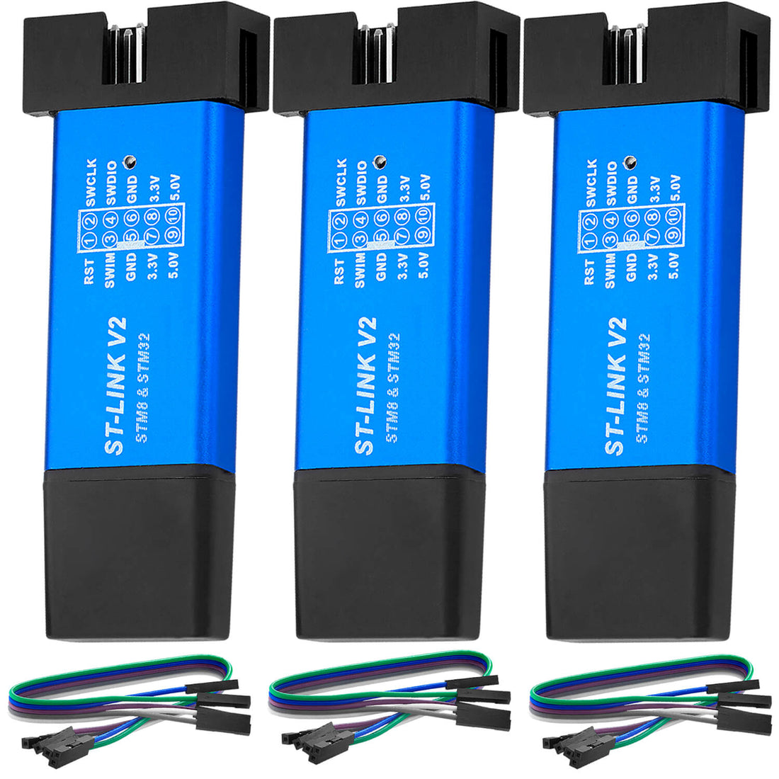ST Link V2 Mini Simulator Download Programmer (STM8 6 STM32) kompatibe