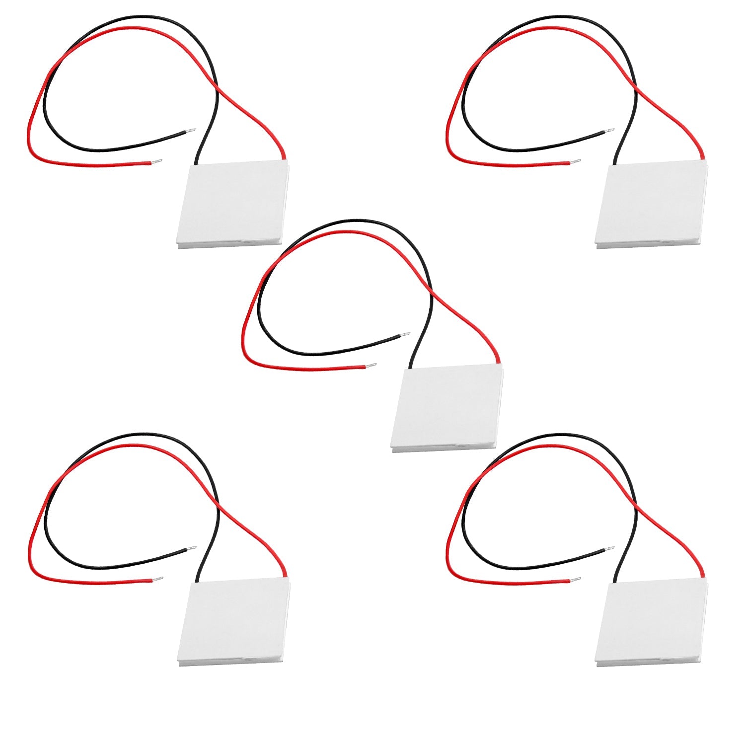 RoXane TES1-4903 Modulo Peltier Termoelettrico 20x20x3.6mm - Raffreddatore A Semiconduttore 5V 3A, Piastra Refrigerante Per Progetti Elettronici