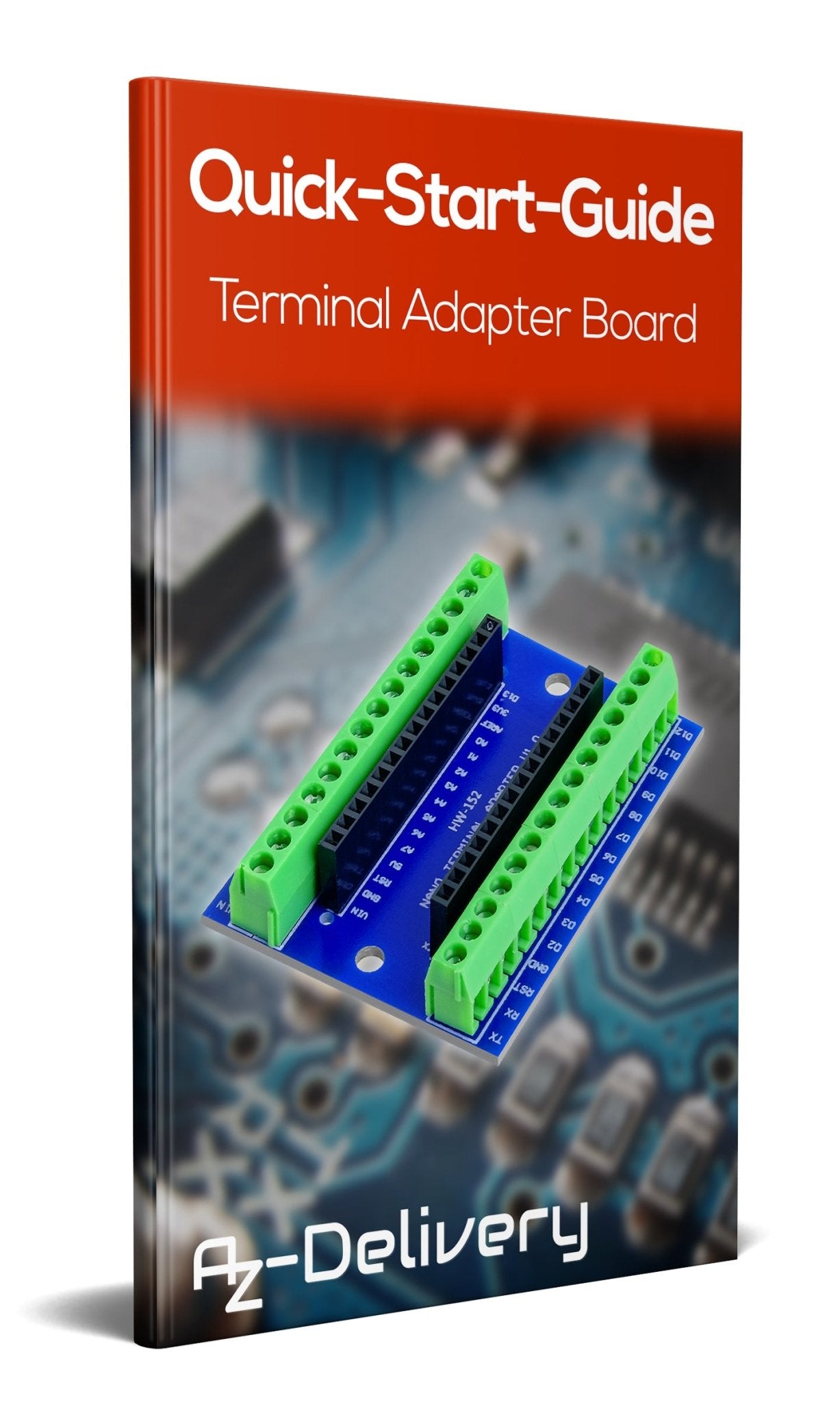 Terminal adapter board with screw terminals compatible with Nano V3