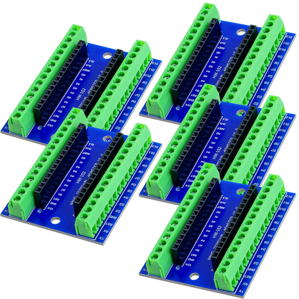Terminal adapter board with screw terminals compatible with Nano V3 and ...