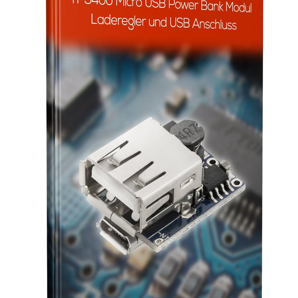 AZDelivery TP5400 Powerbankmodule – 5V Laadregelaar Met Micro-USB, Voor Li-Po En Li-Ion Accu's, Incl. E-book