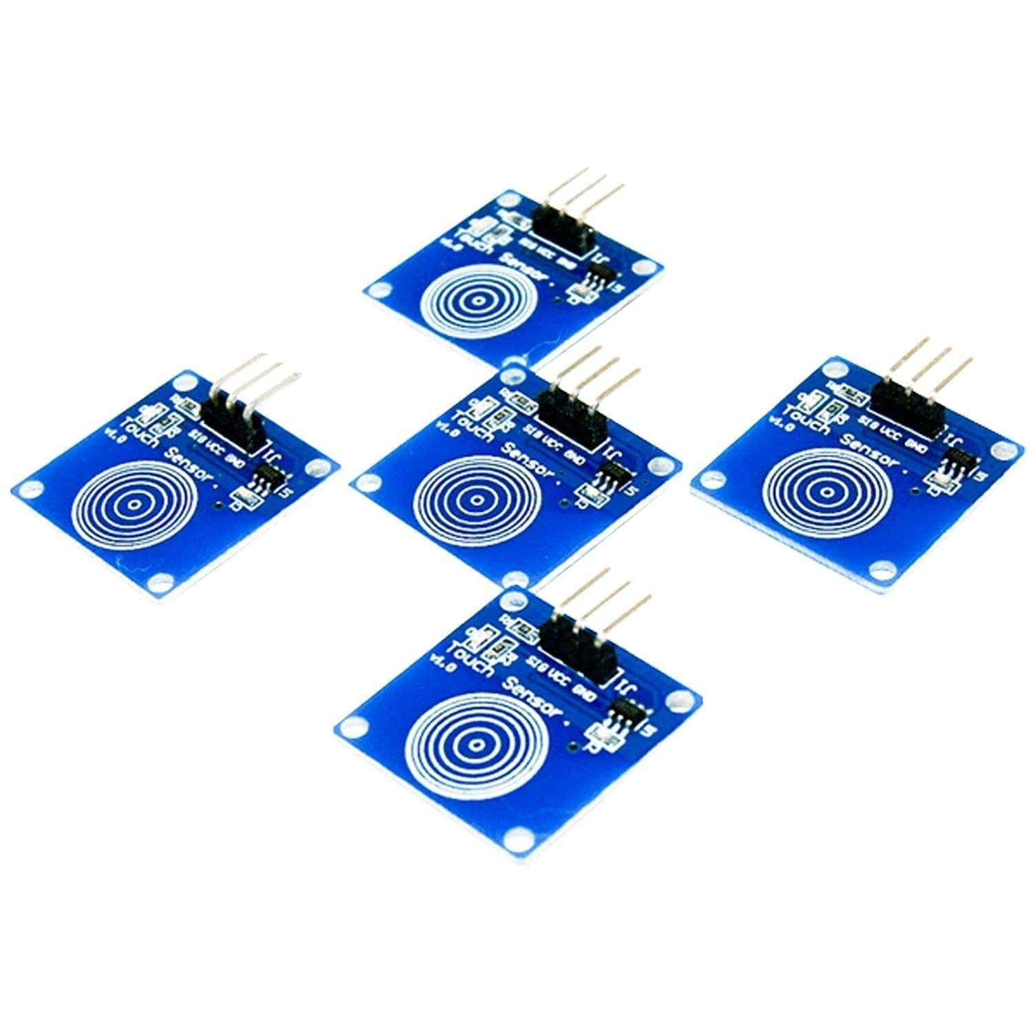 Modules Tactiles TTP223B Fasizi - Lot De 10 Pour Arduino - Capteur Capacitif Low Power - Pour DIY Et Projets
