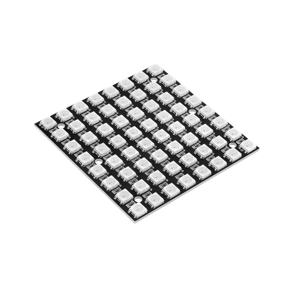 Produktbild von 3er-Pack U 64 LED Matrix Panel – WS2812 5050 RGB 8x8, Programmierbar, Für Arduino & Raspberry Pi, Vollfarbtreiber