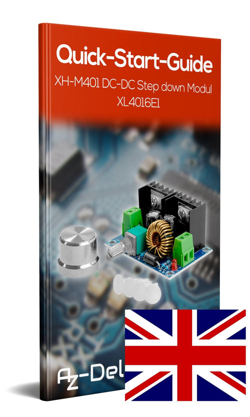 Modulo XH-M401 Convertitore Step Down DC-DC: Regola La Tensione Da 4-40V A 1,25-36V