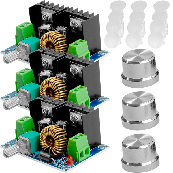 DC Buck Step-Down Wandler – 16-40V Eingang, Ausgang 1-12V Einstellbar, 6A